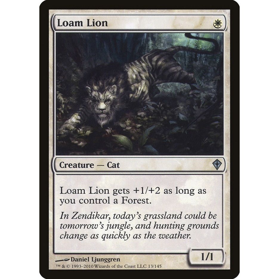 Image for Loam Lion (13) (WWK) - Magic: The Gathering