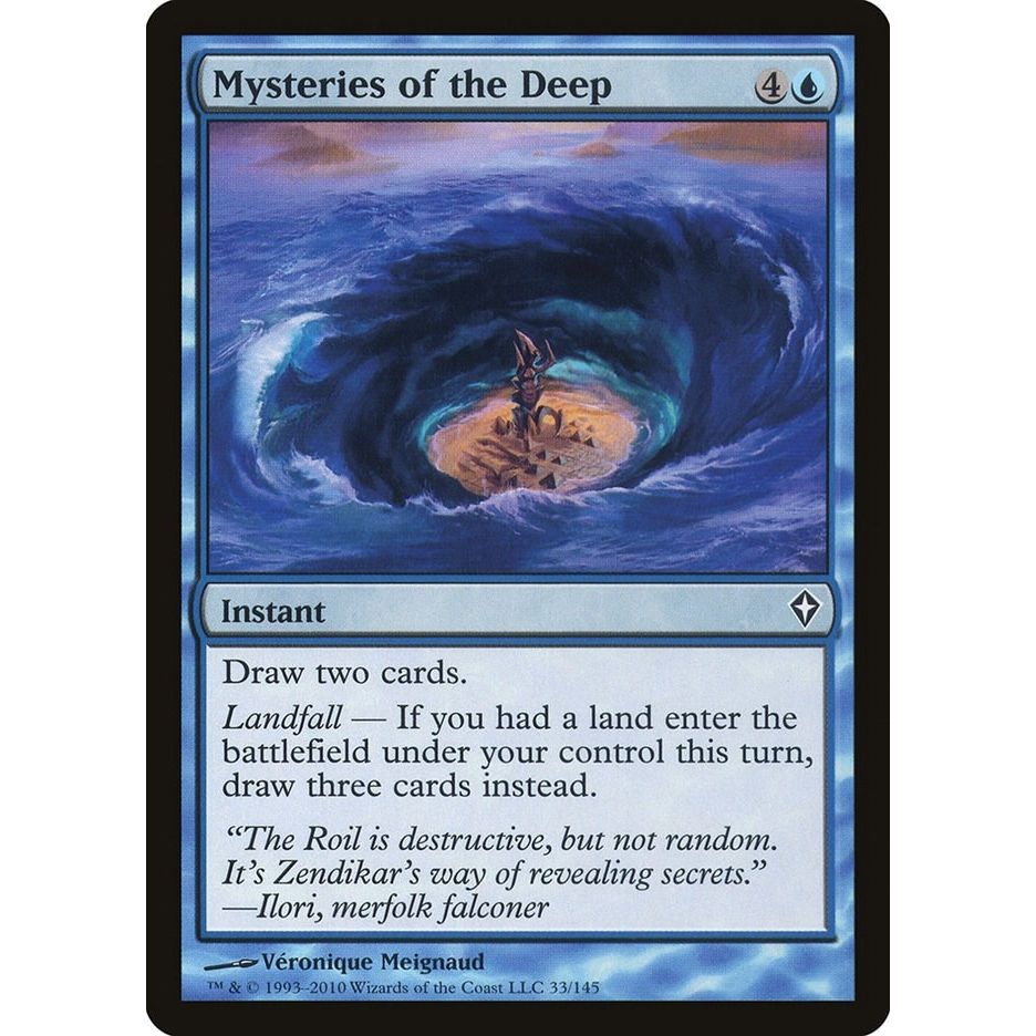 Image for Mysteries of the Deep (33) (WWK) - Magic: The Gathering