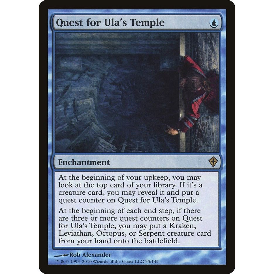 Image for Quest for Ula's Temple (35) (WWK) - Magic: The Gathering