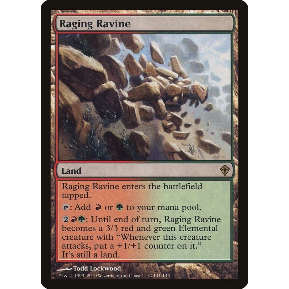 Image for Raging Ravine (141) (WWK) - Magic: The Gathering
