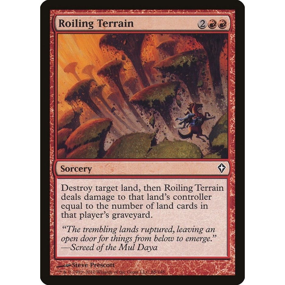 Image for Roiling Terrain (88) (WWK) - Magic: The Gathering