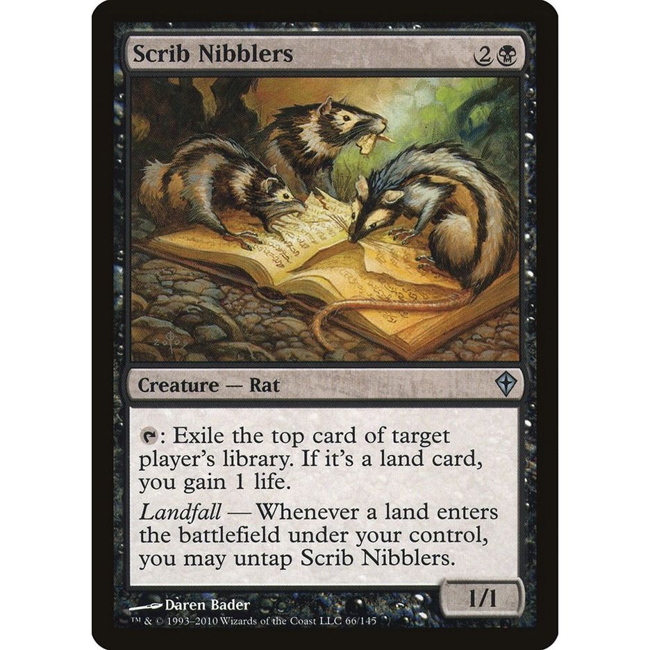 Image for Scrib Nibblers (66) (WWK) - Magic: The Gathering
