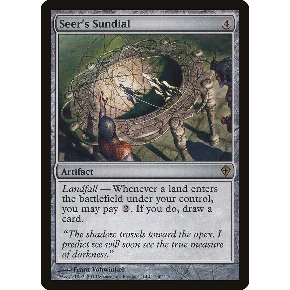 Image for Seer's Sundial (130) (WWK) - Magic: The Gathering