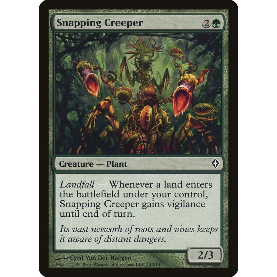 Image for Snapping Creeper (112) (WWK) - Magic: The Gathering