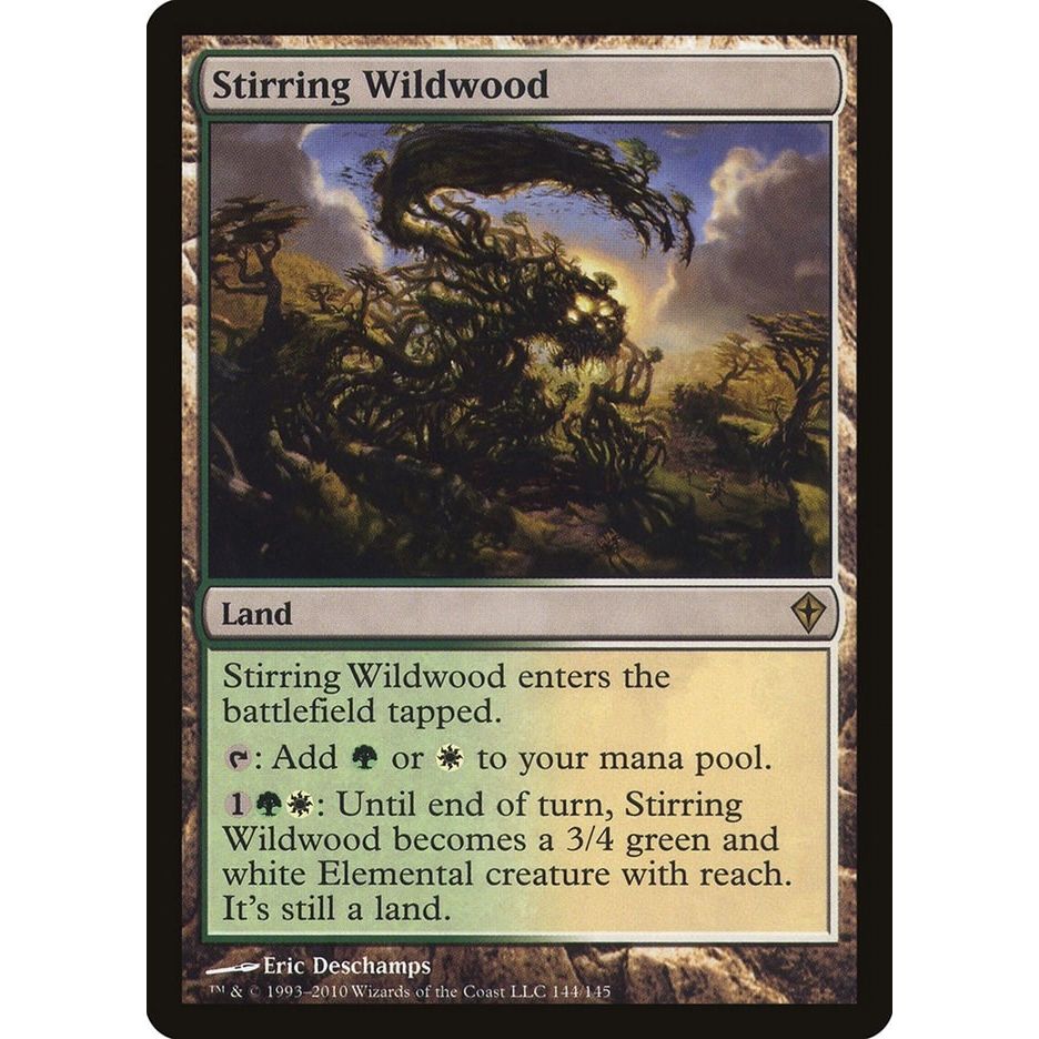 Image for Stirring Wildwood (144) (WWK) - Magic: The Gathering