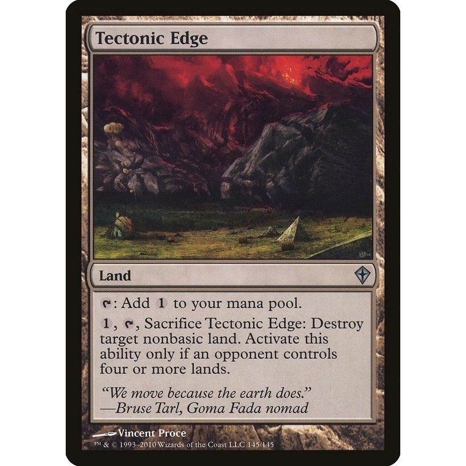 Image for Tectonic Edge (145) (WWK) - Magic: The Gathering