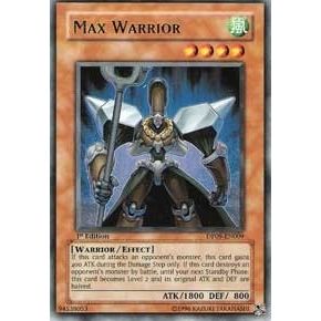 Image for Max Warrior (DP09-EN009) (DP09) - YuGiOh
