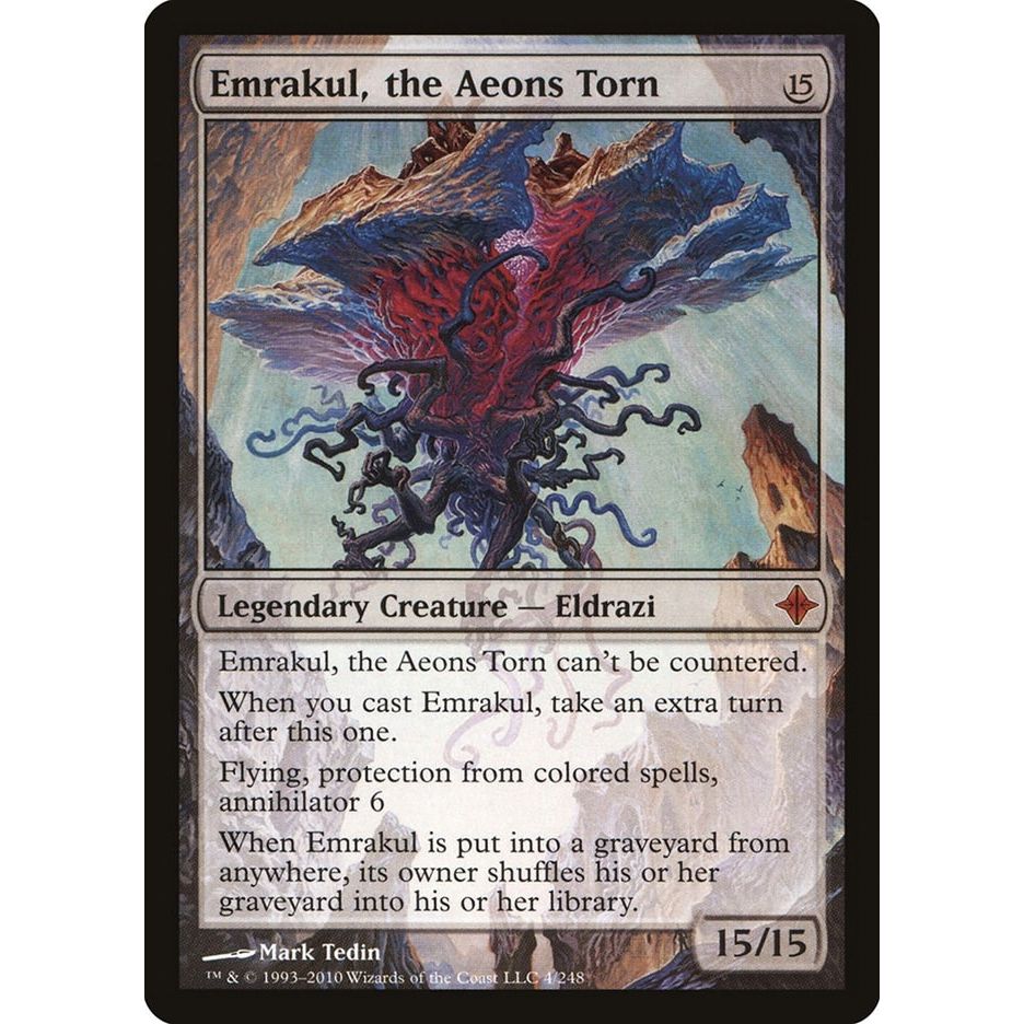 Image for Emrakul, the Aeons Torn (4) (ROE) - Magic: The Gathering