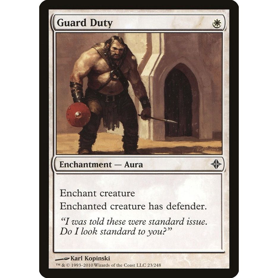 Image for Guard Duty (23) (ROE) - Magic: The Gathering