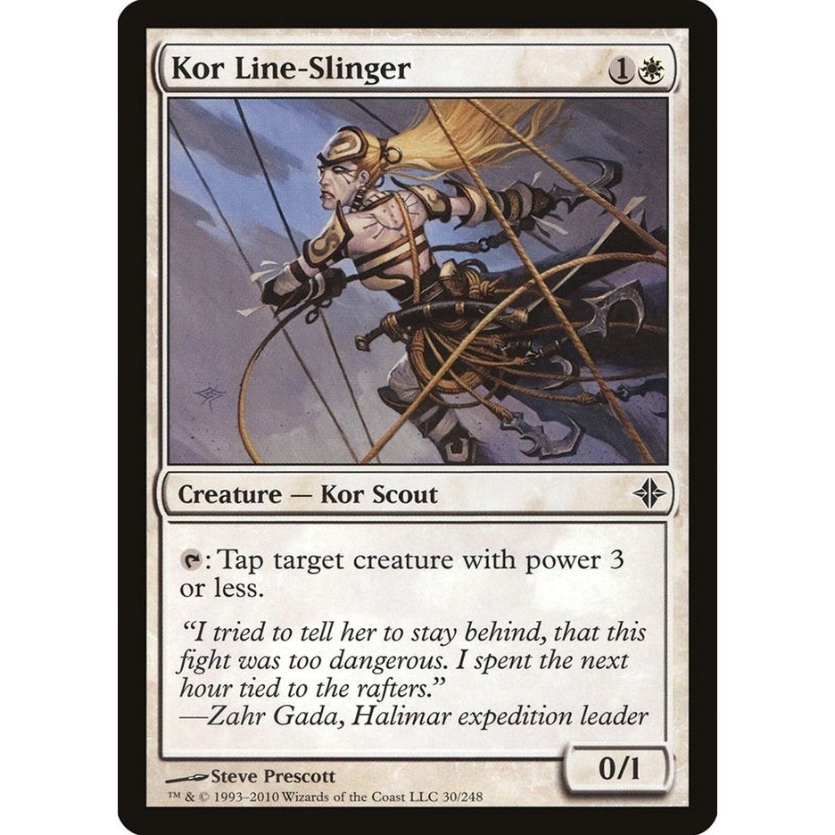 Image for Kor Line-Slinger (30) (ROE) - Magic: The Gathering