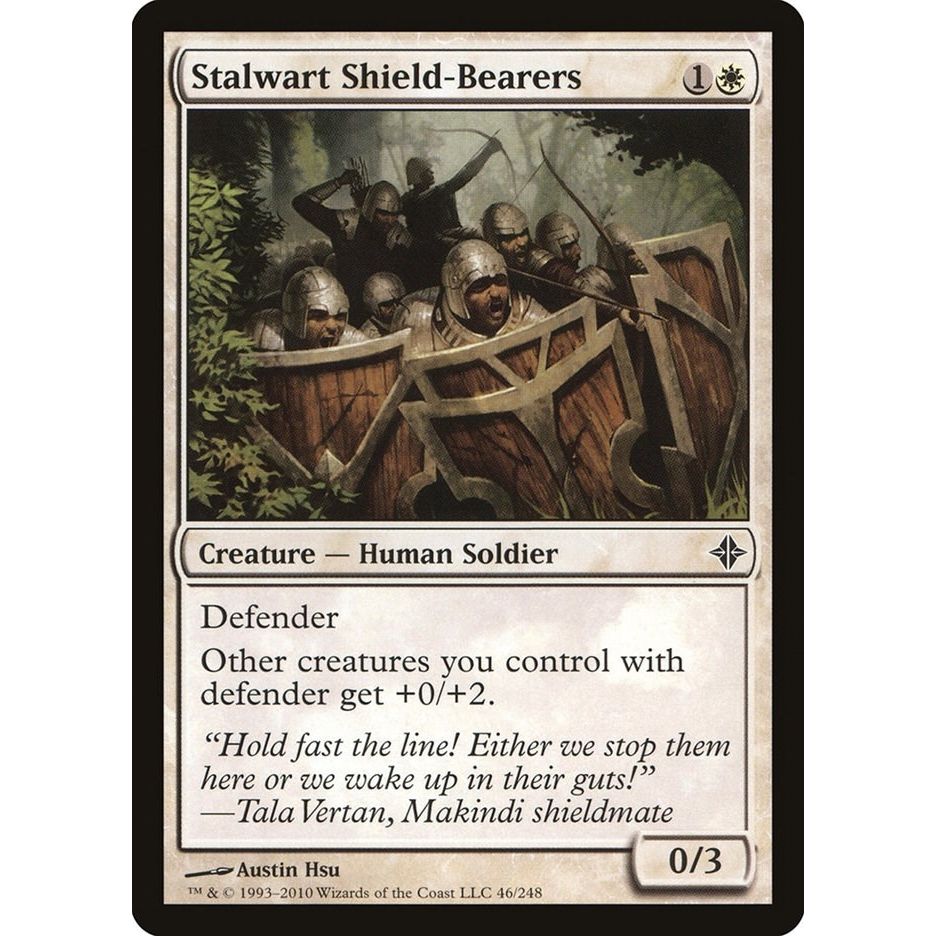 Image for Stalwart Shield-Bearers (46) (ROE) - Magic: The Gathering
