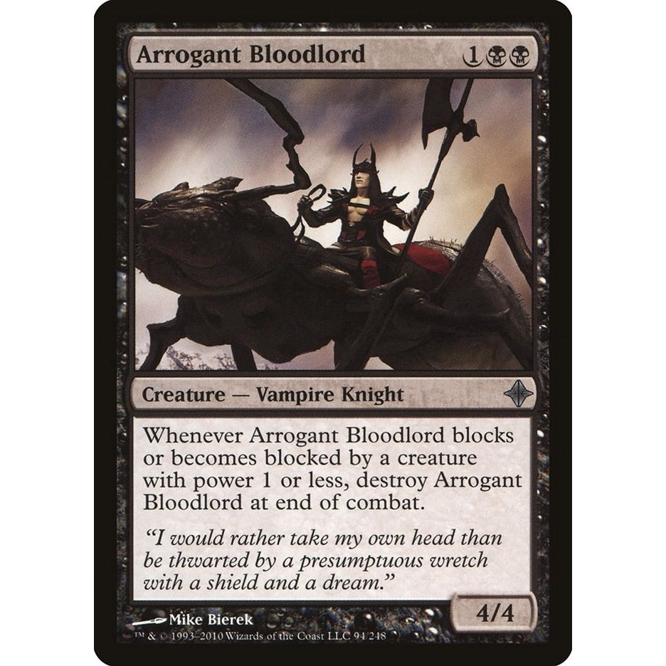 Image for Arrogant Bloodlord (94) (ROE) - Magic: The Gathering
