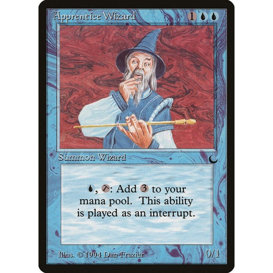 Image for Apprentice Wizard (DRK) - Magic: The Gathering