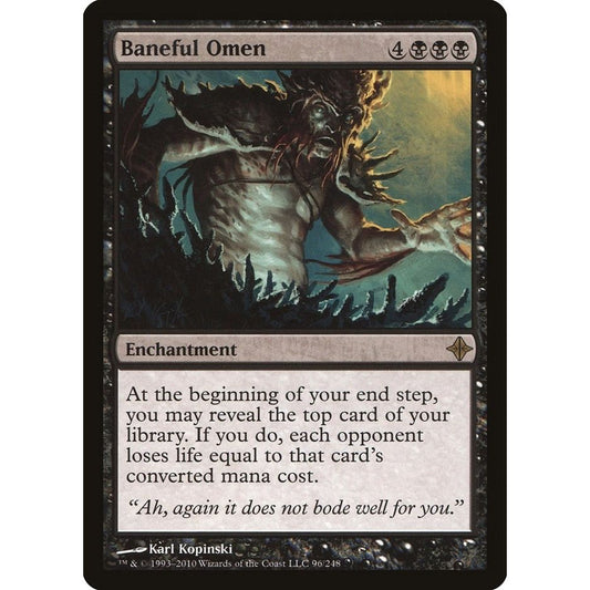 Image for Baneful Omen (96) (ROE) - Magic: The Gathering