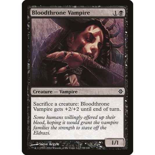 Image for Bloodthrone Vampire (98) (ROE) - Magic: The Gathering