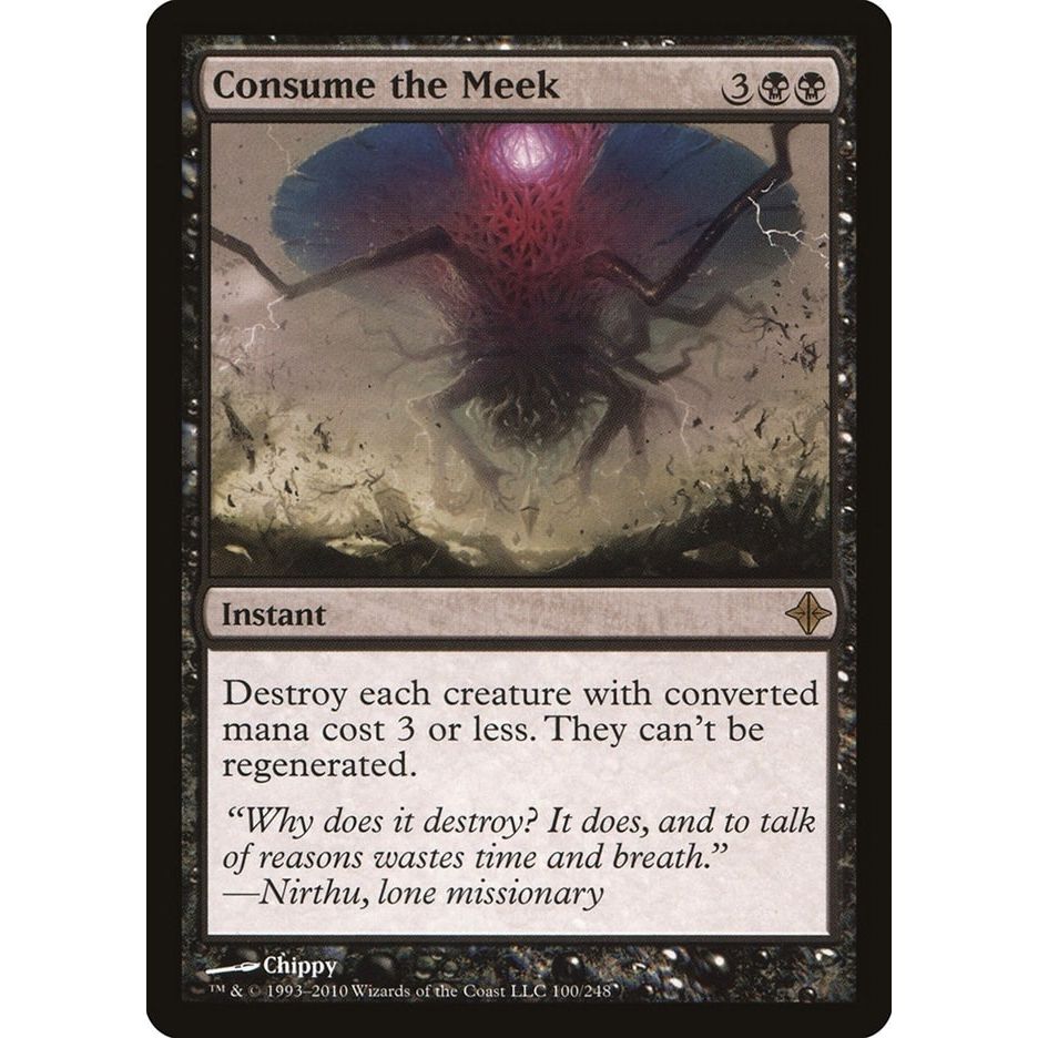 Image for Consume the Meek (100) (ROE) - Magic: The Gathering