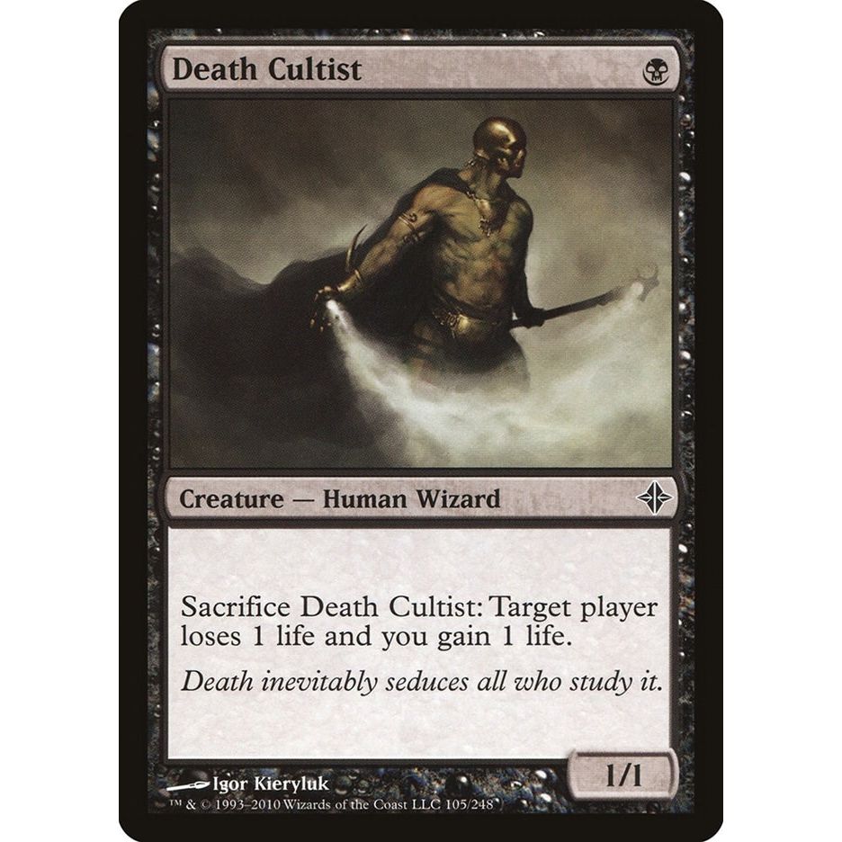 Image for Death Cultist (105) (ROE) - Magic: The Gathering