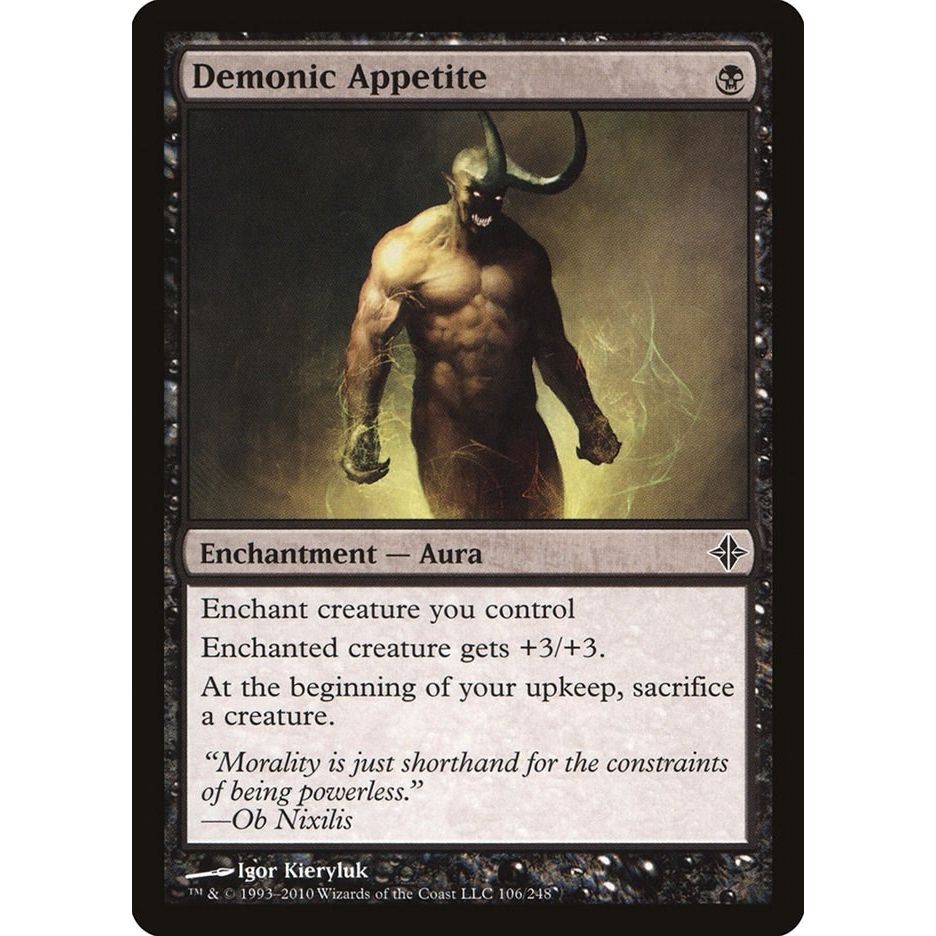Image for Demonic Appetite (106) (ROE) - Magic: The Gathering