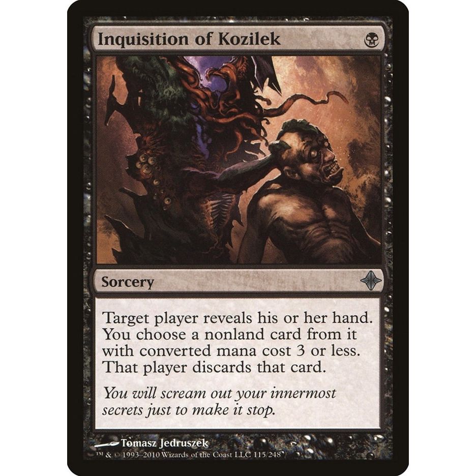 Image for Inquisition of Kozilek (115) (ROE) - Magic: The Gathering