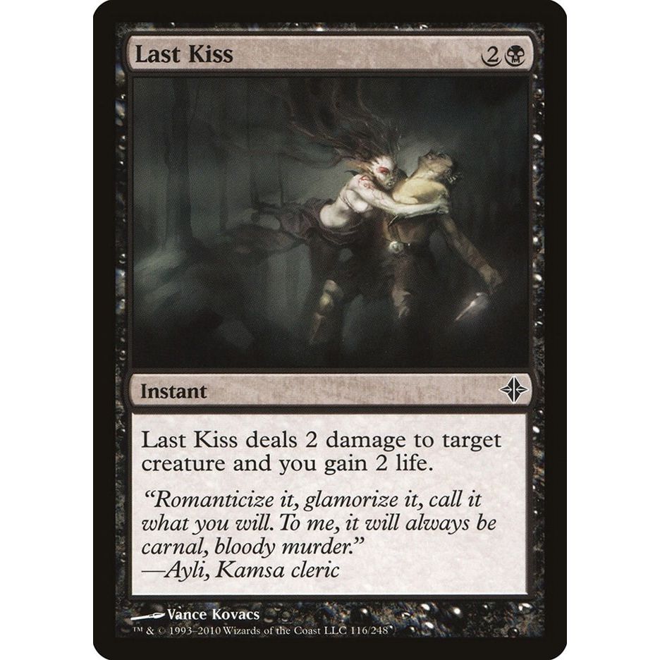 Image for Last Kiss (116) (ROE) - Magic: The Gathering