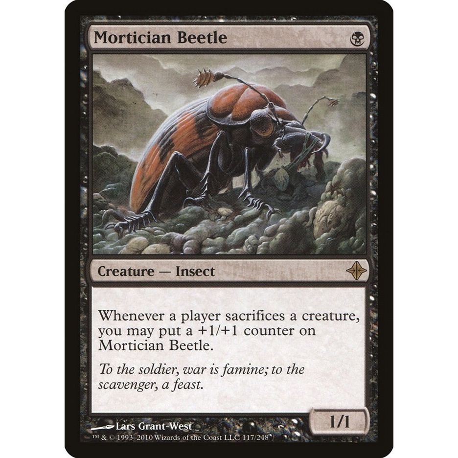 Image for Mortician Beetle (117) (ROE) - Magic: The Gathering
