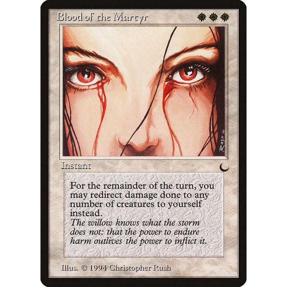 Image for Blood of the Martyr (DRK) - Magic: The Gathering