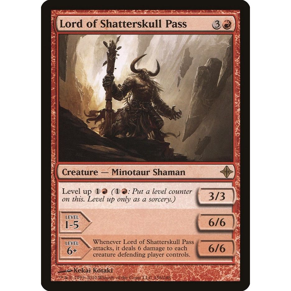 Image for Lord of Shatterskull Pass (156) (ROE) - Magic: The Gathering