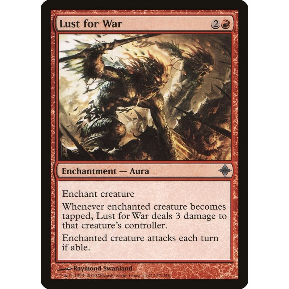 Image for Lust for War (157) (ROE) - Magic: The Gathering