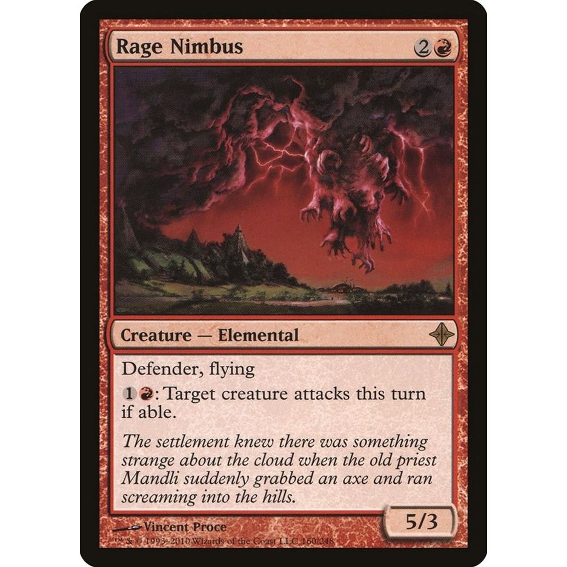 Image for Rage Nimbus (160) (ROE) - Magic: The Gathering