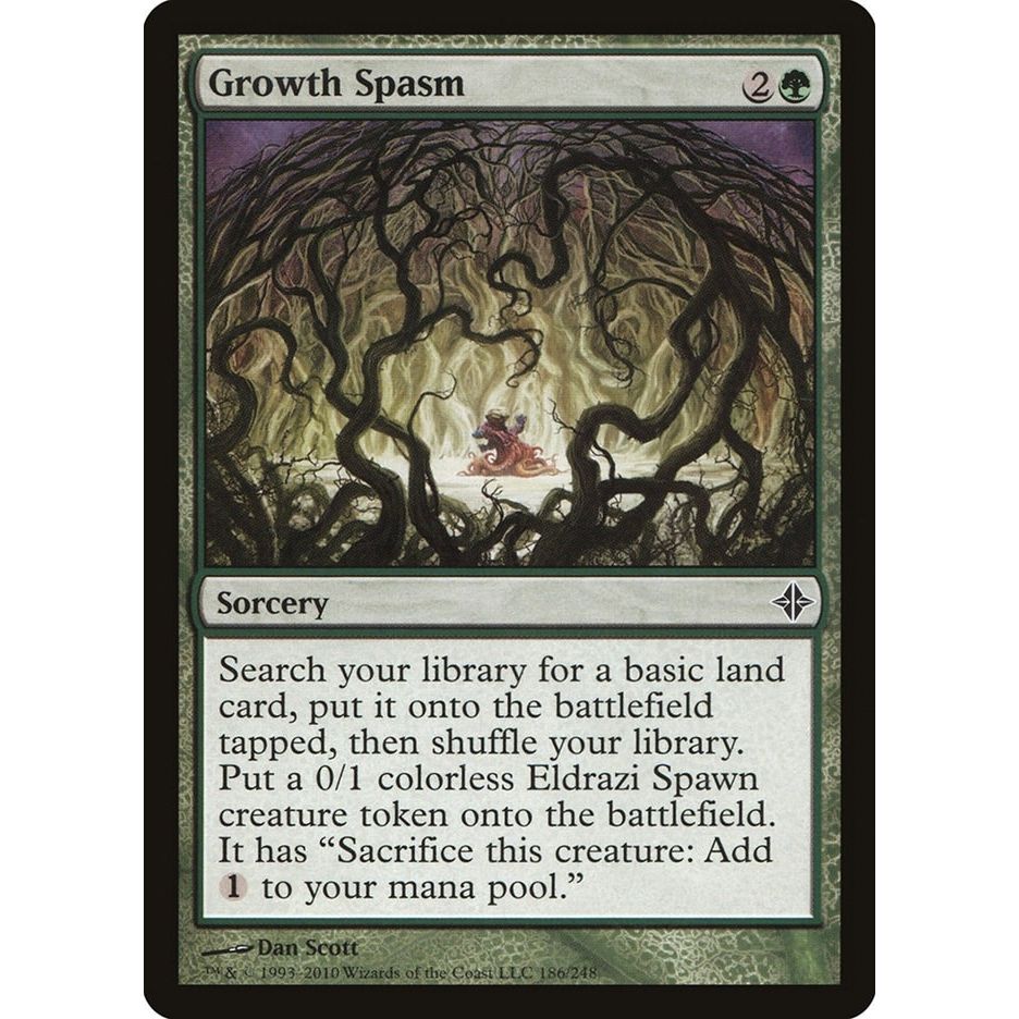 Image for Growth Spasm (186) (ROE) - Magic: The Gathering