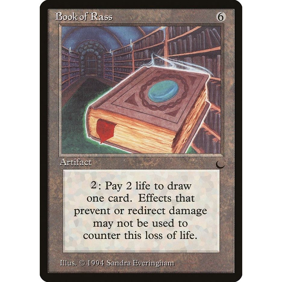Image for Book of Rass (DRK) - Magic: The Gathering