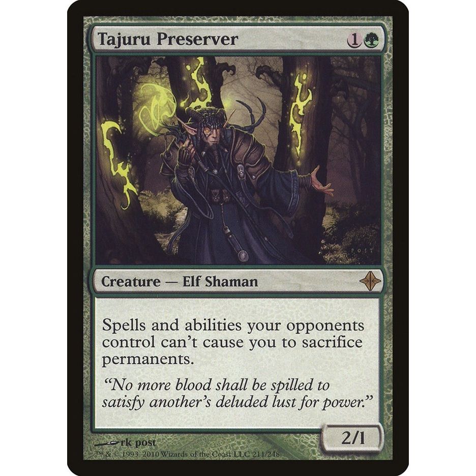 Image for Tajuru Preserver (211) (ROE) - Magic: The Gathering