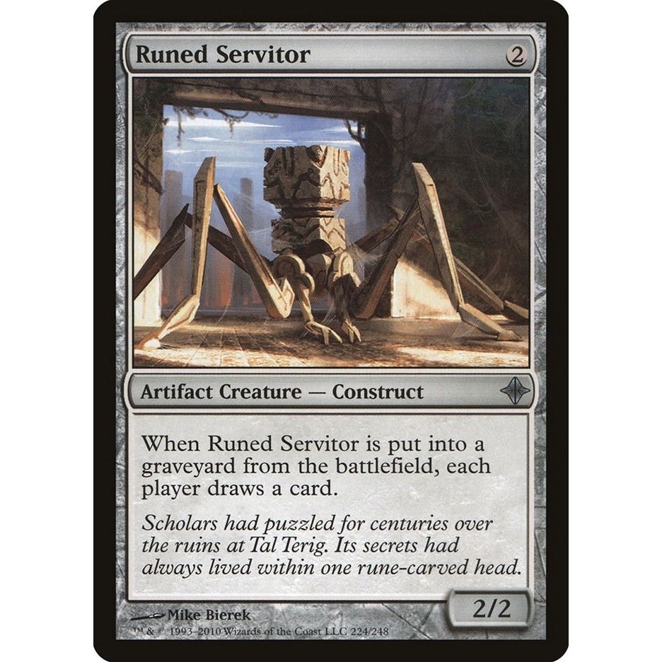 Image for Runed Servitor (224) (ROE) - Magic: The Gathering