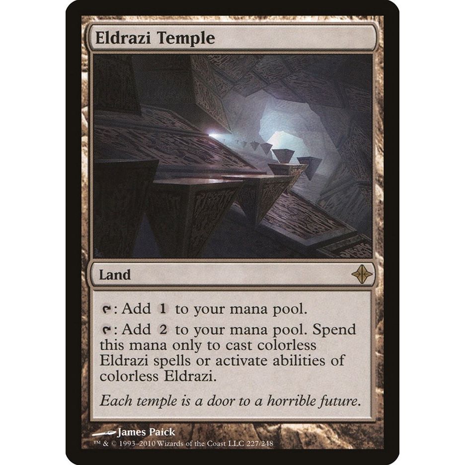 Image for Eldrazi Temple (227) (ROE) - Magic: The Gathering