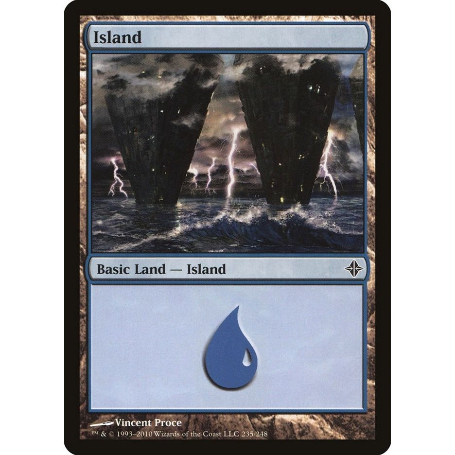 Image for Island (235) (235) (ROE) - Magic: The Gathering