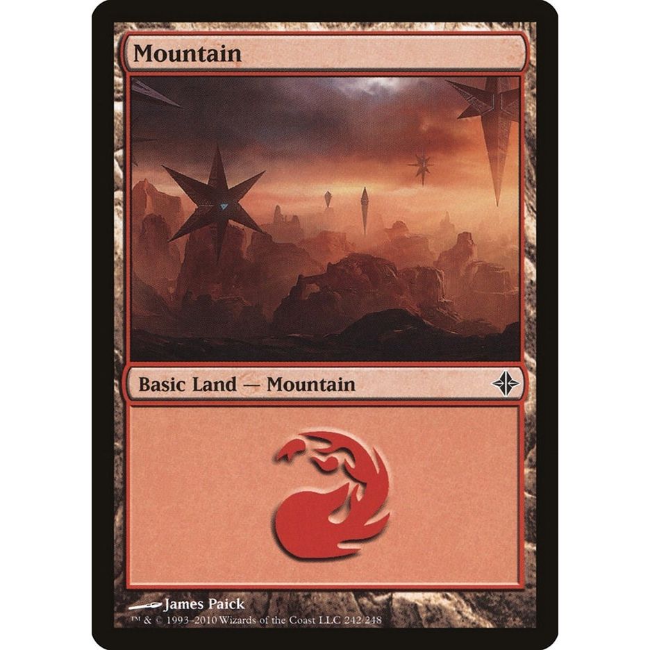 Image for Mountain (242) (242) (ROE) - Magic: The Gathering