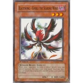Image for Blackwing - Ghibli the Searing Wind (TSHD-EN001) (TSHD) - YuGiOh