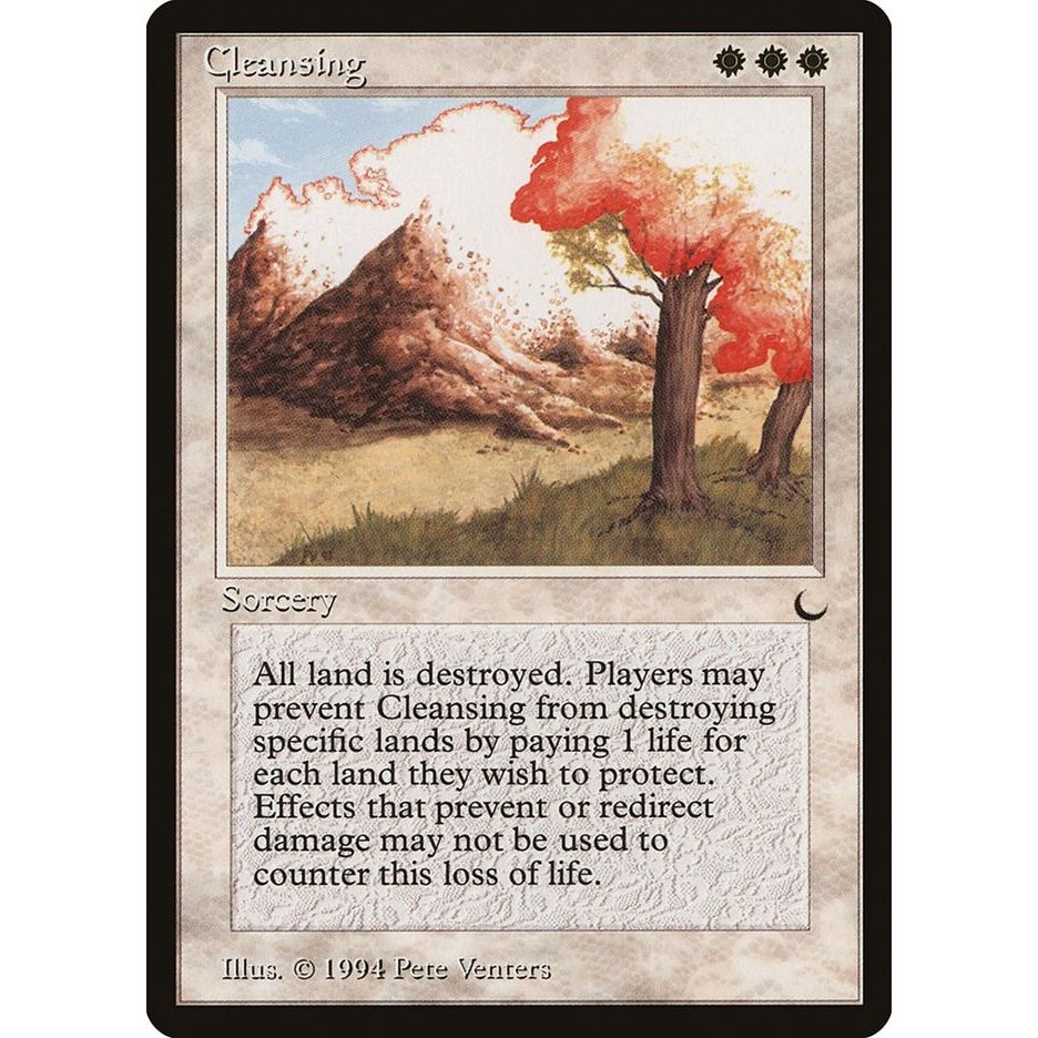 Image for Cleansing (DRK) - Magic: The Gathering