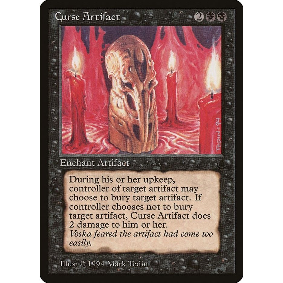 Image for Curse Artifact (DRK) - Magic: The Gathering