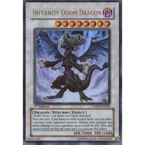 Image for Infernity Doom Dragon (TSHD-EN042) (TSHD) - YuGiOh