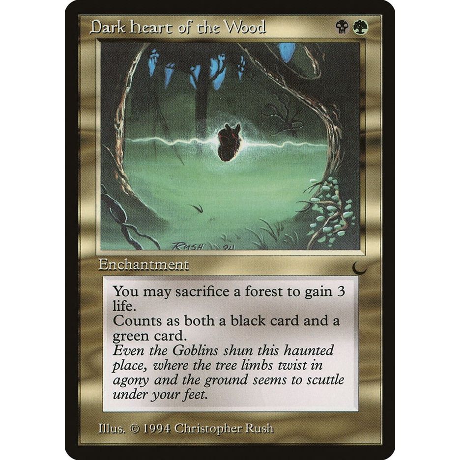 Image for Dark Heart of the Wood (DRK) - Magic: The Gathering