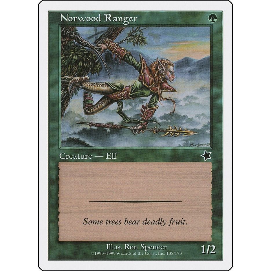 Image for Norwood Ranger (138) (S99) - Magic: The Gathering