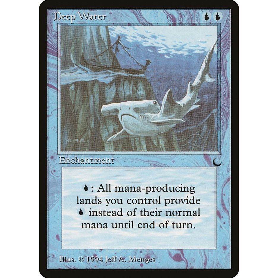 Image for Deep Water (DRK) - Magic: The Gathering