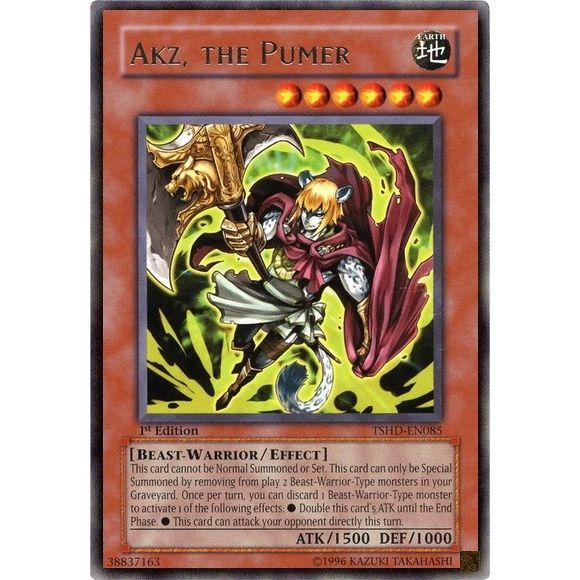 Image for Akz, the Pumer (TSHD-EN085) (TSHD) - YuGiOh