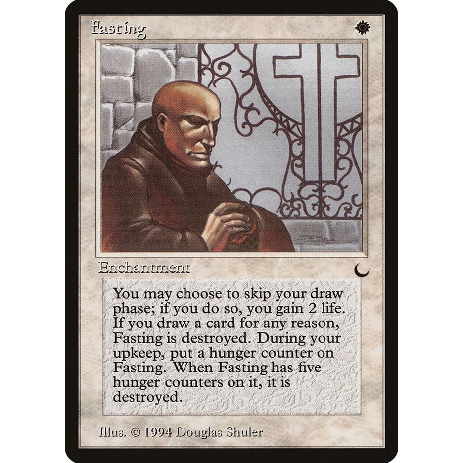 Image for Fasting (DRK) - Magic: The Gathering