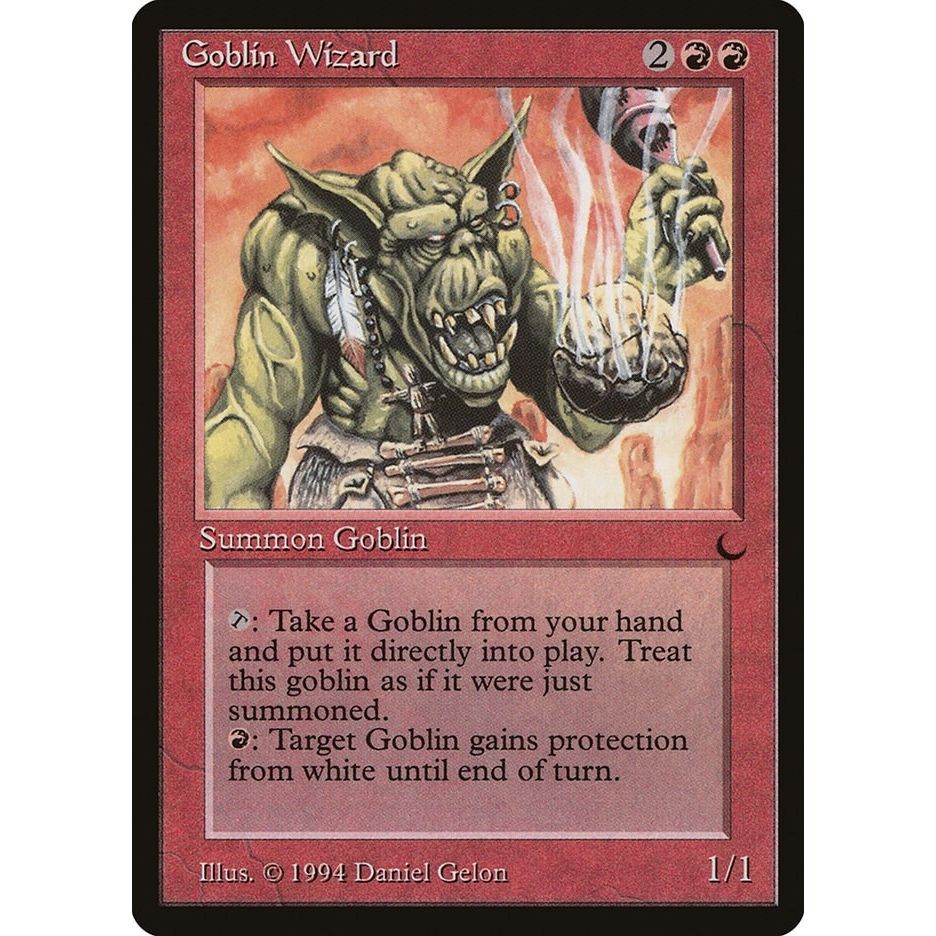 Image for Goblin Wizard (DRK) - Magic: The Gathering