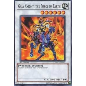 Image for Gaia Knight, the Force of Earth (5DS3-EN041) (5DS3) - YuGiOh