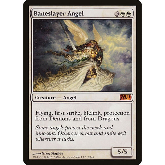 Image for Baneslayer Angel (7) (M11) - Magic: The Gathering