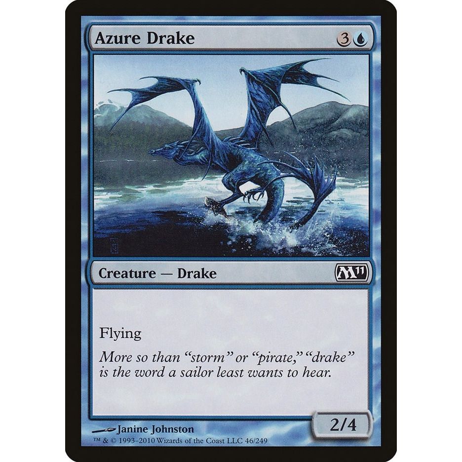 Image for Azure Drake (46) (M11) - Magic: The Gathering