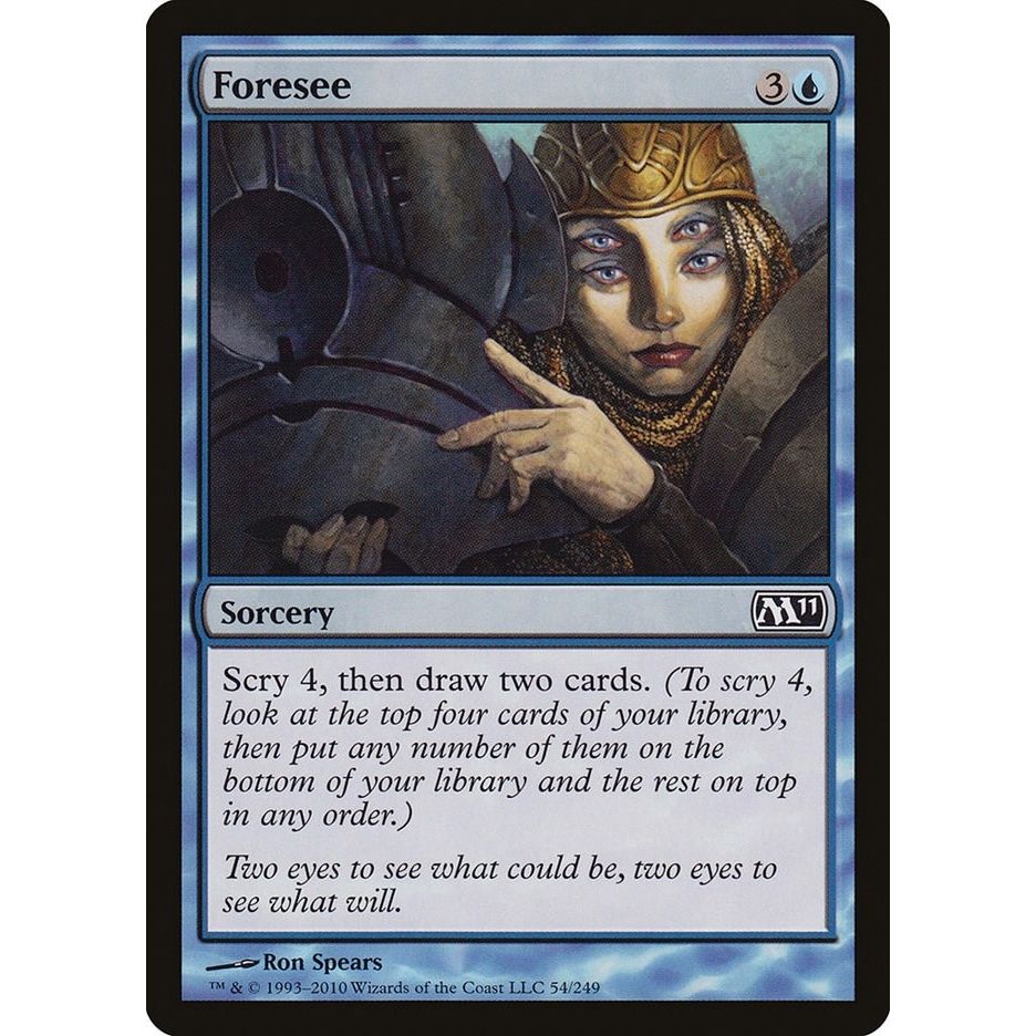 Image for Foresee (54) (M11) - Magic: The Gathering